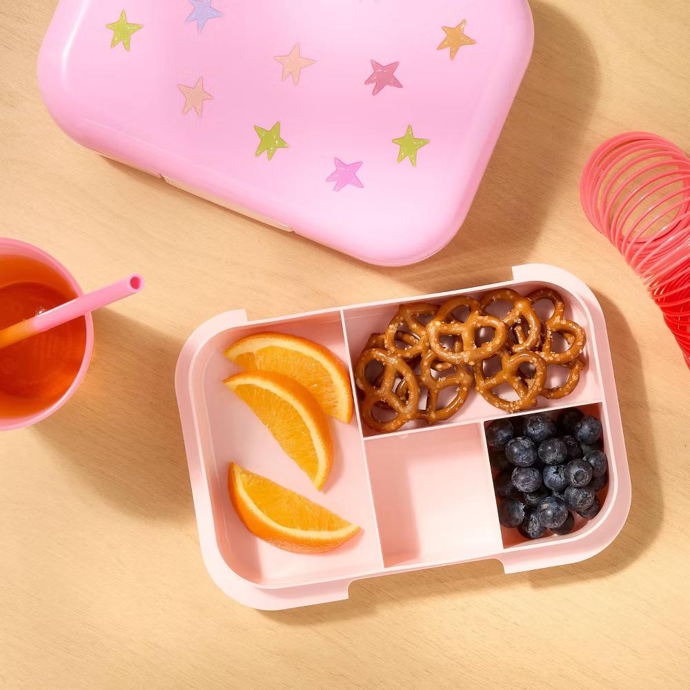 26 fl oz Food Storage Bento Box Pink - Image 3