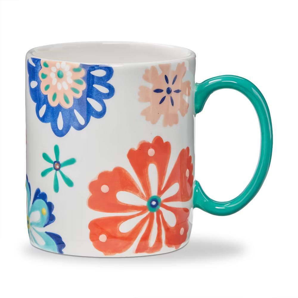 Eclectic Fun Earthenware Mug Multi 16 oz 3.75 x 3.75 x 4 in - Image 2