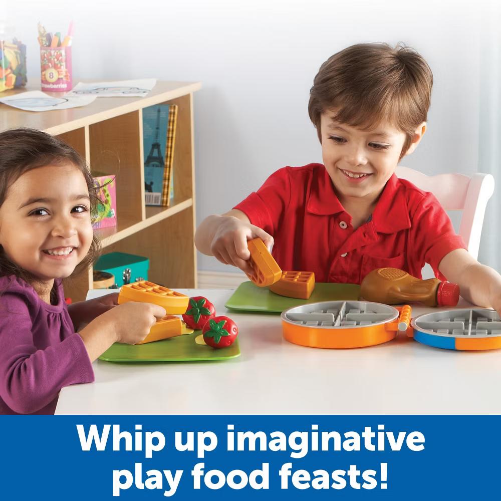 New Sprouts Waffle Time, 14 Piece Set, Ages 18 mos+ - Image 6