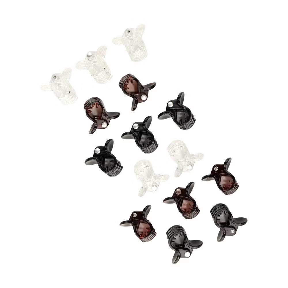 Micro Clips - Brown/Black/Clear - 15ct - Image 3