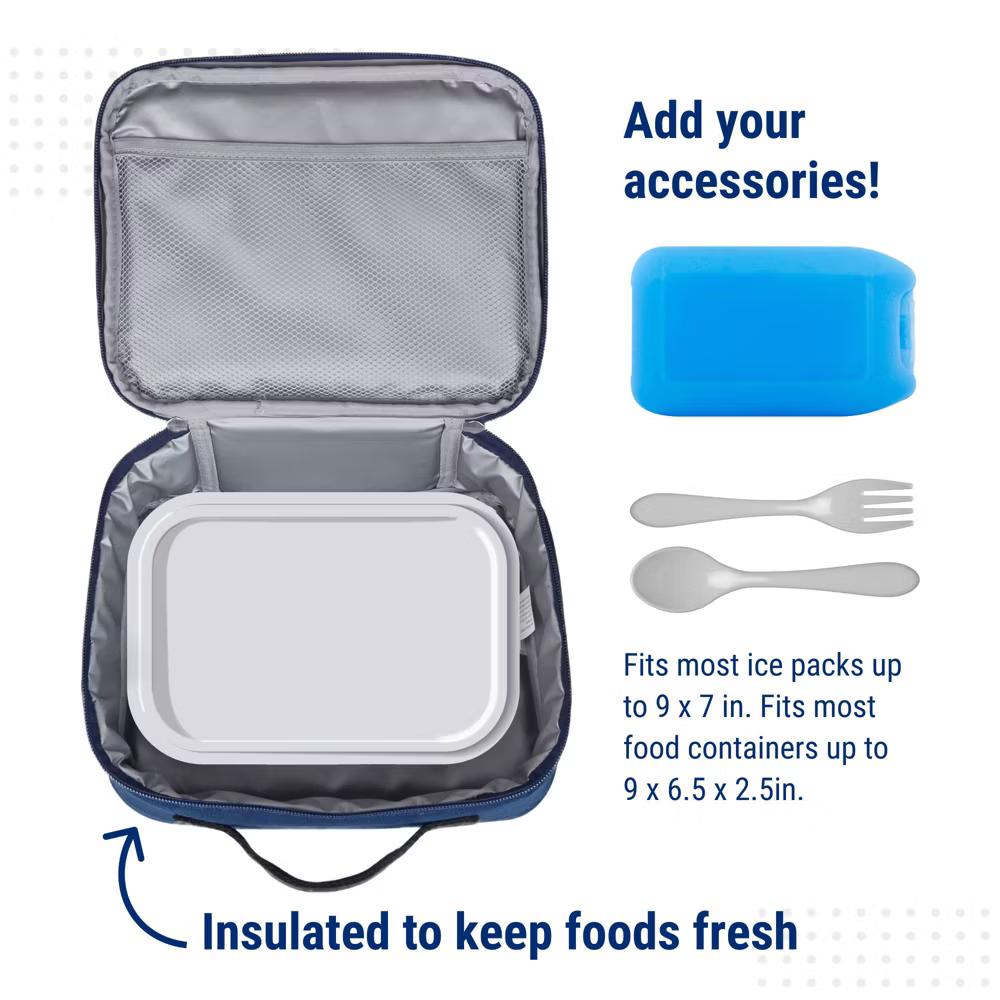 Wildkin MLB Major League Baseball Insulated Lunch Box – Durable and Reusable for School & Travel - Image 50