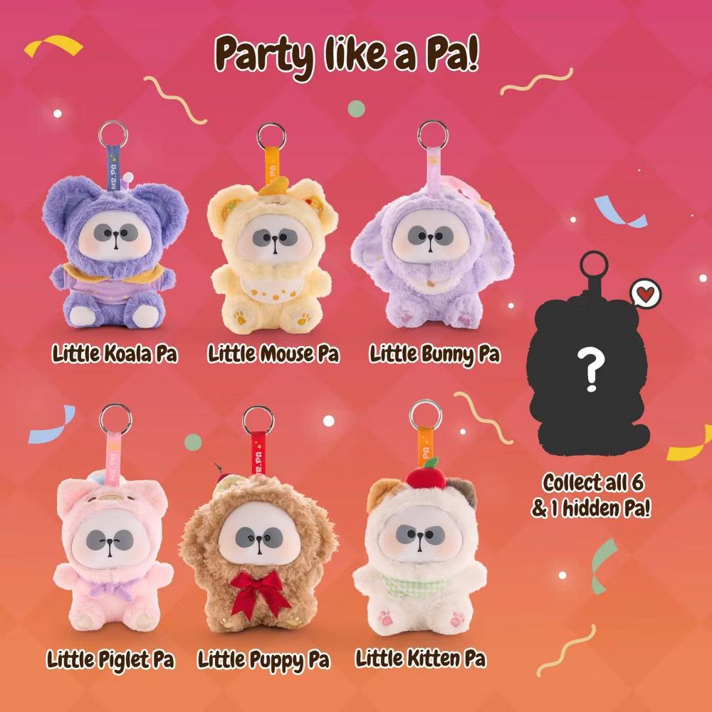 Mr. Pa Little Pa Party Show Series Plush Collectible Blind Box Mystery Toy - Image 9