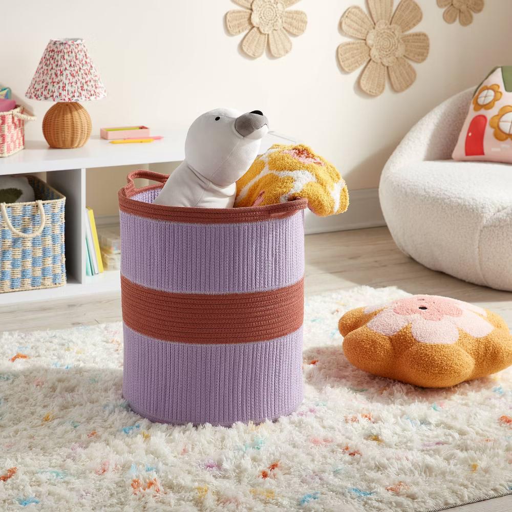Coiled Rope Kids' Storage Basket - Image 9