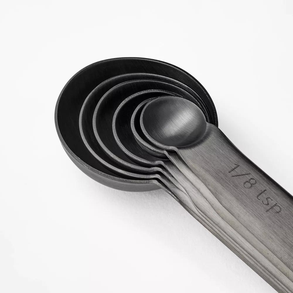 6pc Stainless Steel Measuring Spoons - Image 6