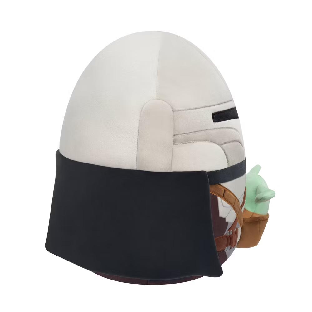 The Mandalorian 12" Mandalorian with 3.5" Grogu Medium Plush Toy - Image 8