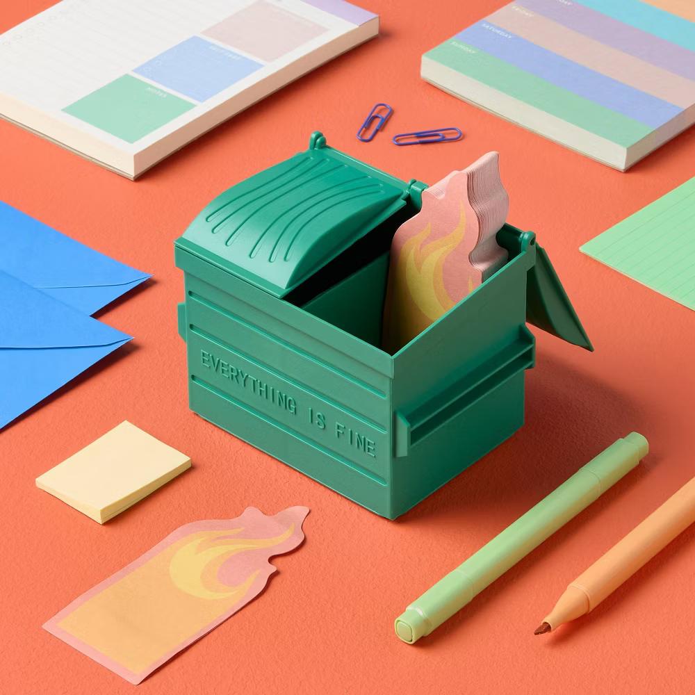 Dumpster Fire Desk Set - Image 3