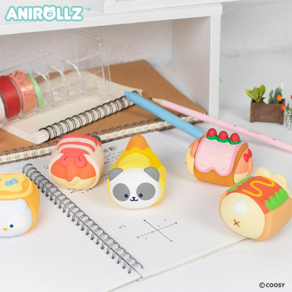 Capsule Anirollz SquiSHU Surprise Blind Toy Squishy Collectible Figurine Capsule Series 2 - Blanket - Image 2