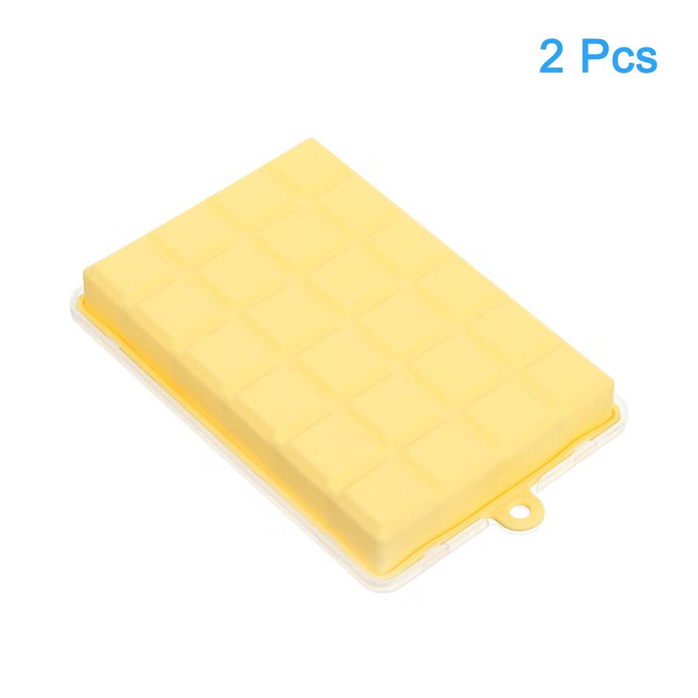 Square Silicone Ice Cube Tray with Lid for Freezer 24 Cube Per Trays 2 Pcs - Image 14