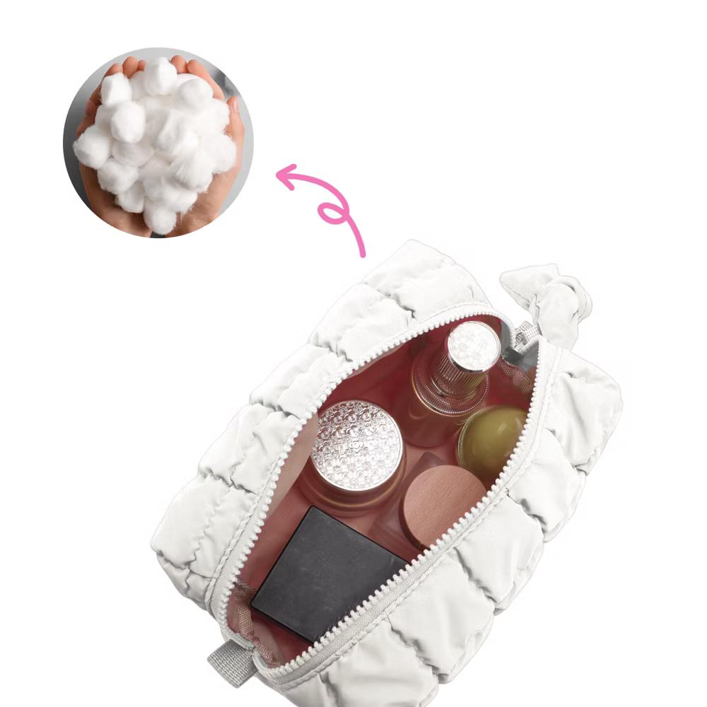 Quilted Makeup Bag 1 Pc - Image 23