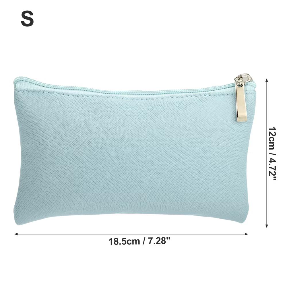 PU Leather Travel Portable Makeup Bag 1 Pc - Image 57