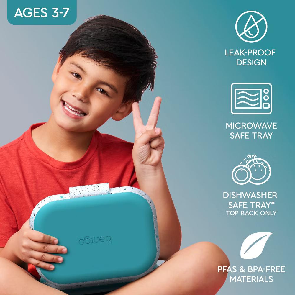 Kids' Chill Lunch Box, Bento-Style Solution, 4 Compartments & Removable Ice Pack - Image 84