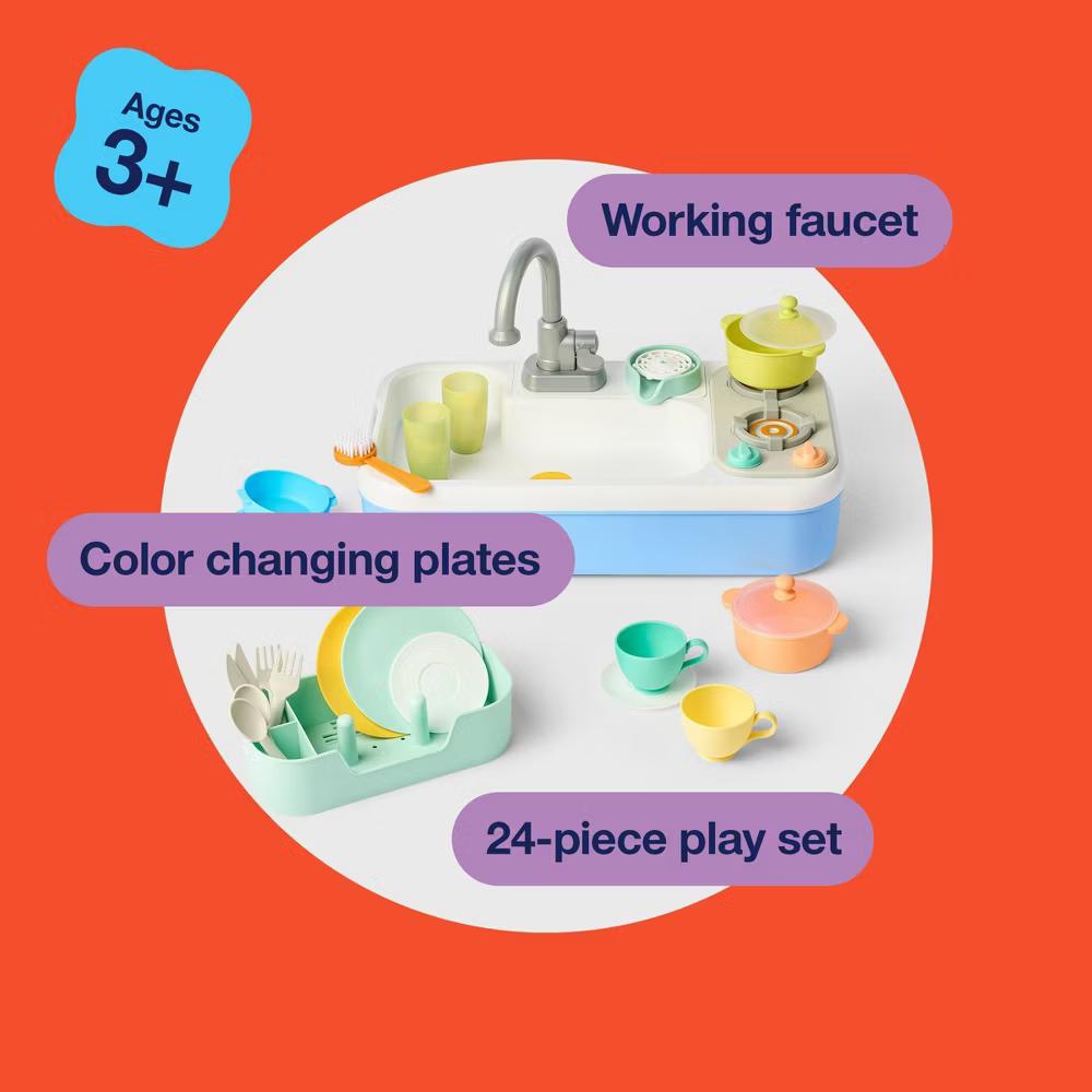 Kitchen Sink Play Set - Image 6