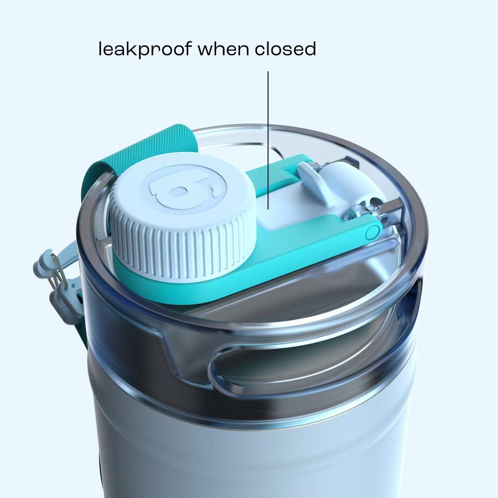 Bubba 64 fl oz Stainless Steel Jug with Multi Function Keg Lid + Top Handle Water Bottle - Image 9