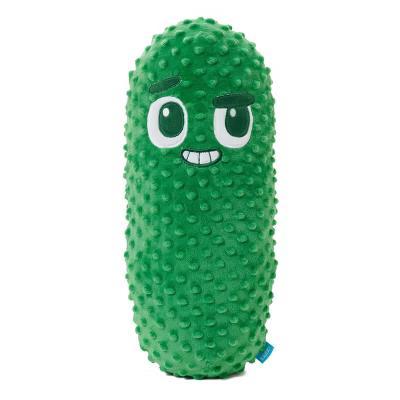 Big Dill Bill Pickle Dog Toy - Green: Squeaks, Crinkles, All Ages, Fetch & Cuddle - Image 2