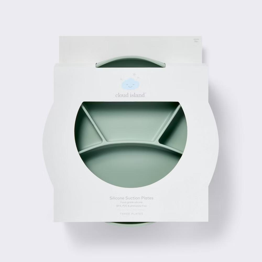 Silicone Suction Divided Plates - 3pk - Image 12