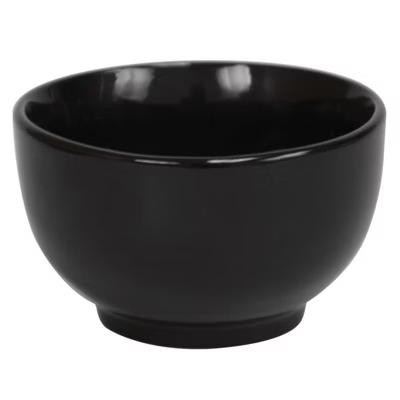 Home Basics 5.5 in Ceramic Cereal Bowl Black