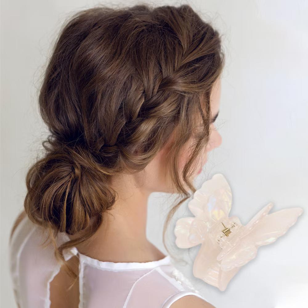Women's Fashion Butterfly Hair Clip 2.76"x2.52"x1.42" 1 Pc - Image 2