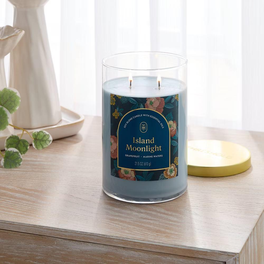 2-Wick Lidded Glass Jar Candle Bali Sunrise - Image 70