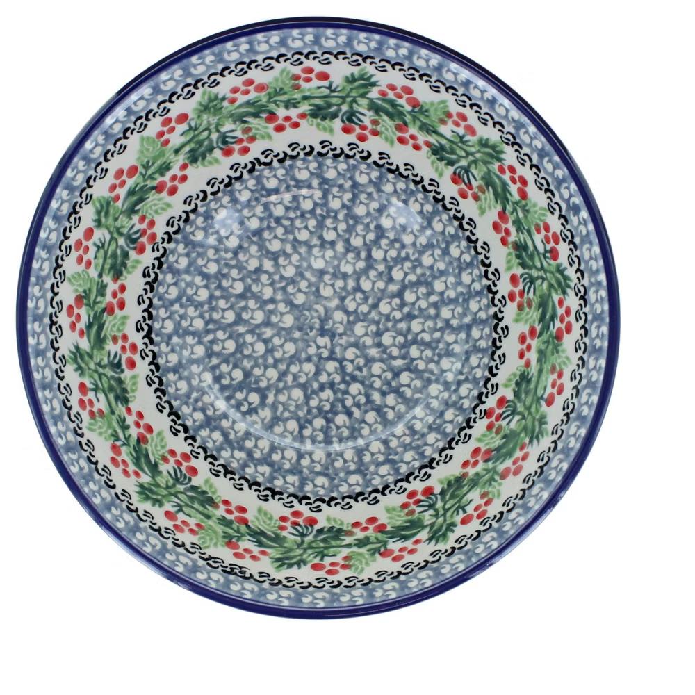Blue Rose Polish Pottery Ceramika Artystyczna Cereal Bowl - Image 30
