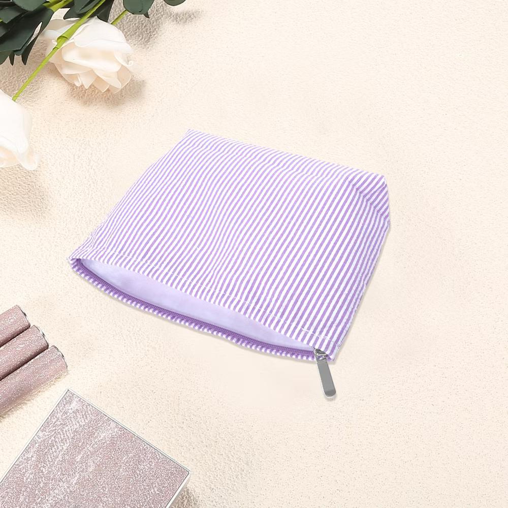 Seersucker Stripes Makeup Bag 1 Pc - Image 30