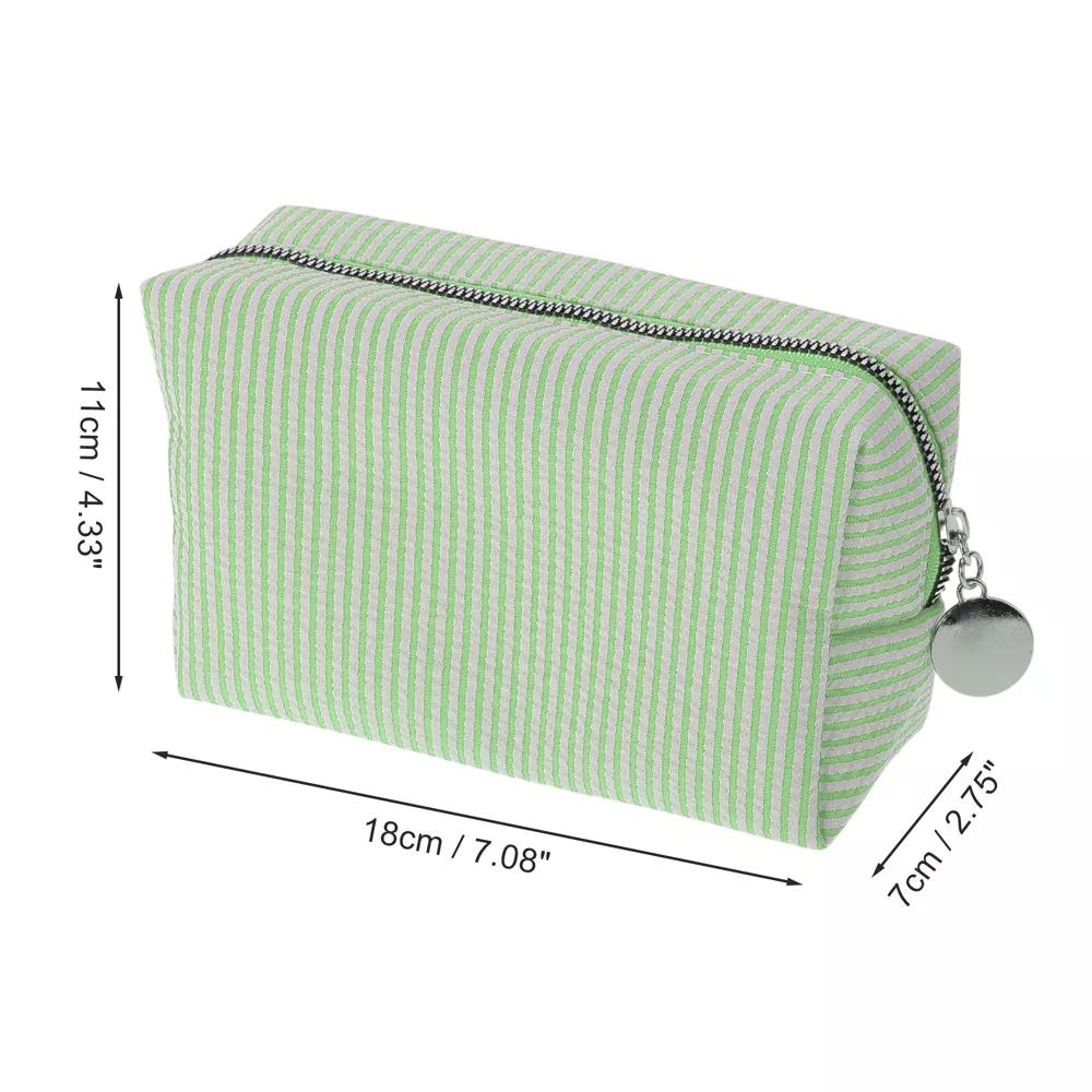 Striped Pattern Makeup Bag for Travel 1 Pc - Image 19