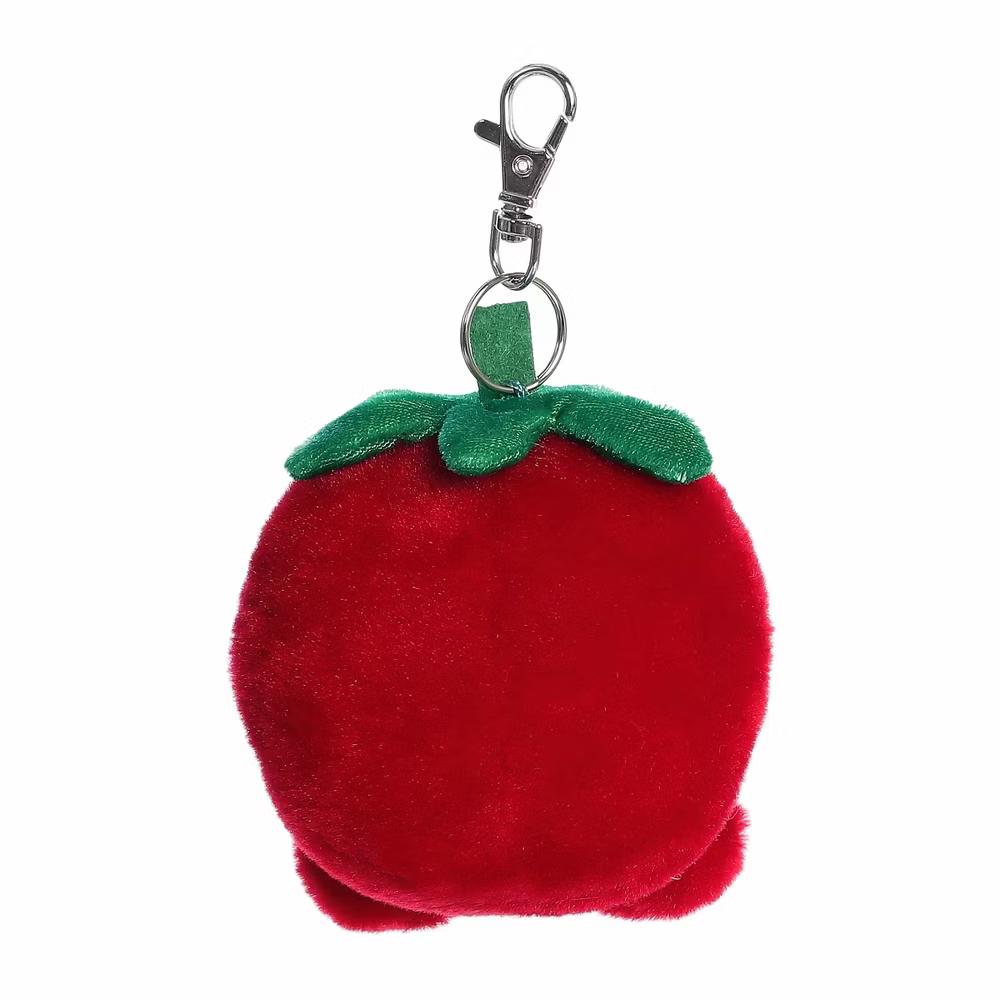 Mini Juicy Strawberry Palm Pals Adorable Clip-On Red 4"