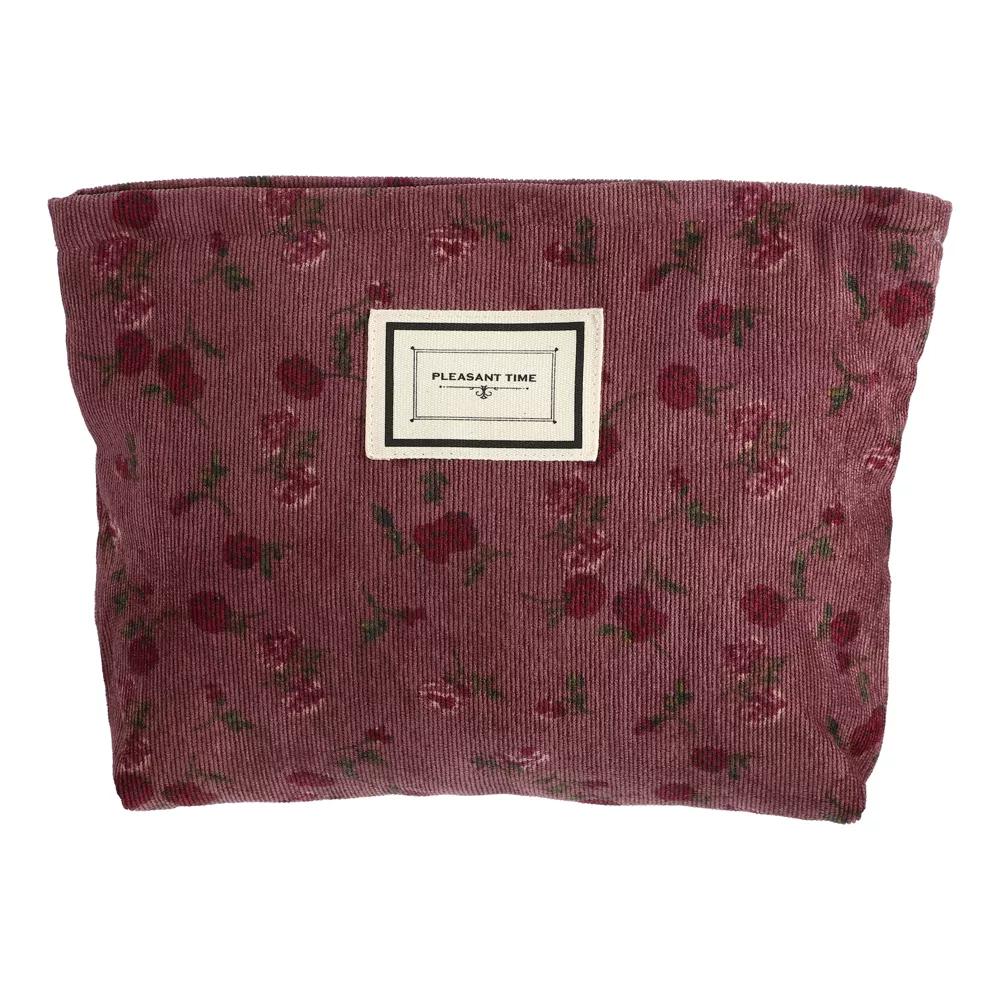 Women's Floral Zipper Flower Makeup Bags and Organizers 1 Pc - Image 8