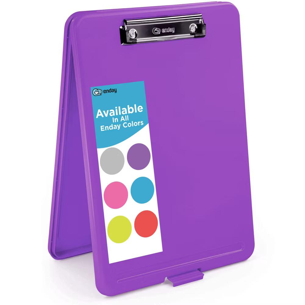 Clipboard with Storage, Letter Size Storage Clipboard with Compartments Case for Nurse Teachers Plastic Translucent Holds 100 Sheets - Image 39