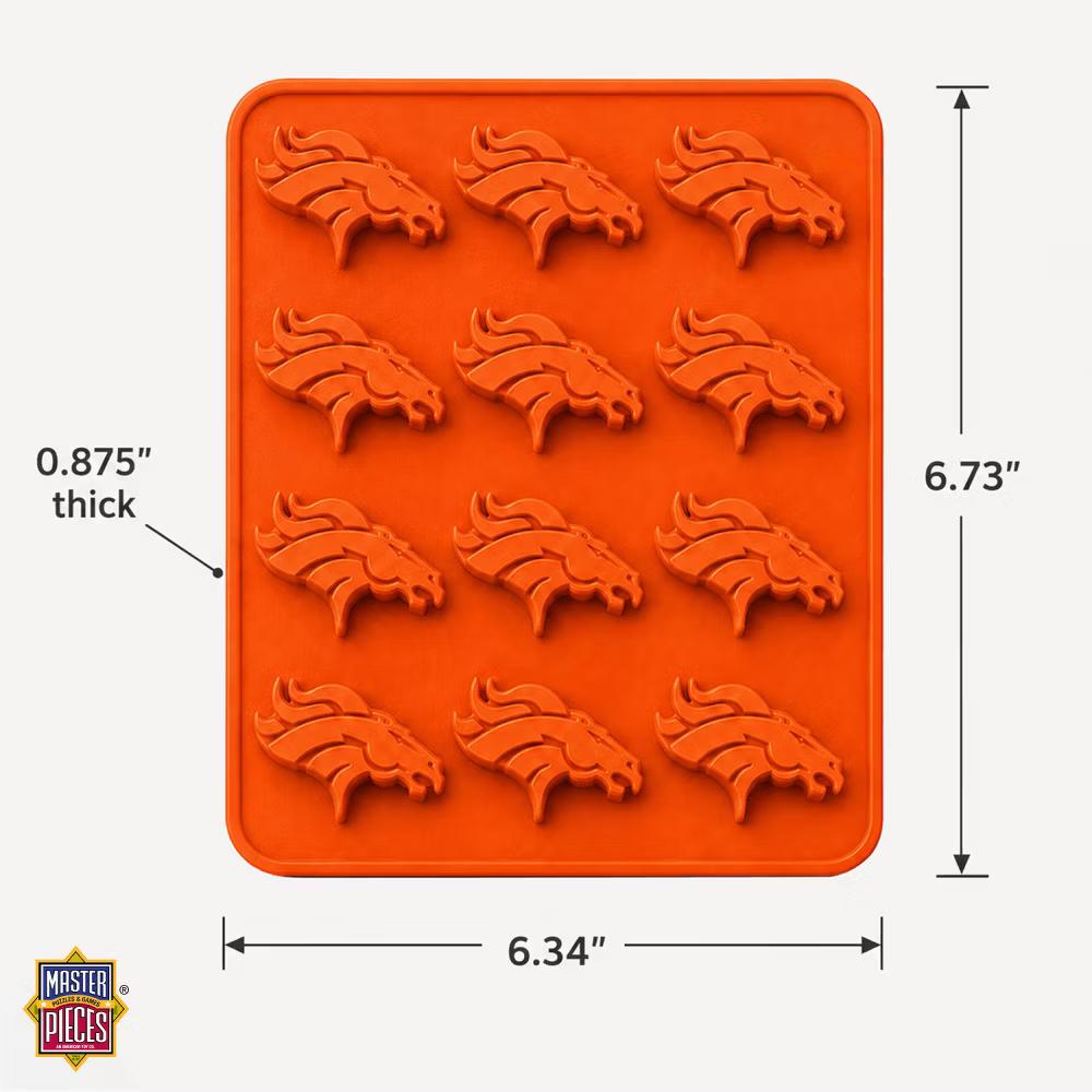 FanPans 2-Pack Team Ice Cube Trays - NFL Denver Broncos - Image 5
