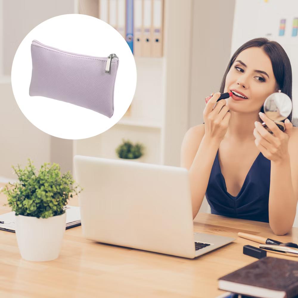 PU Leather Travel Portable Makeup Bag 1 Pc - Image 62