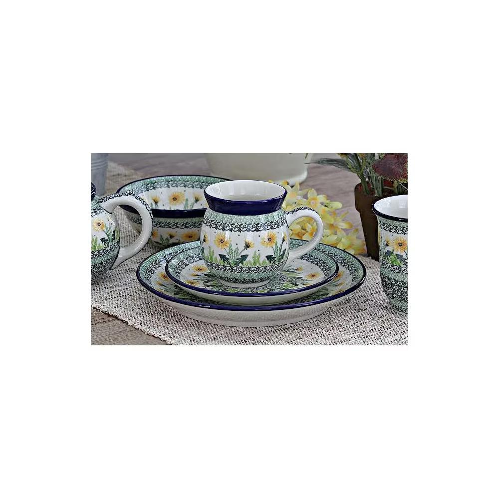 Blue Rose Polish Pottery Ceramika Artystyczna Cereal Bowl - Image 9