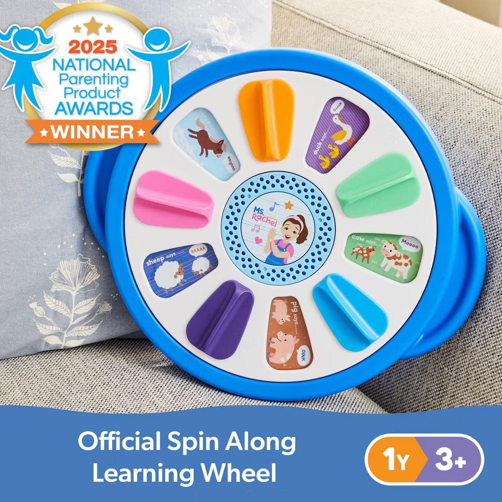 Ms. Rachel Spin Along Learning Wheel - Image 9