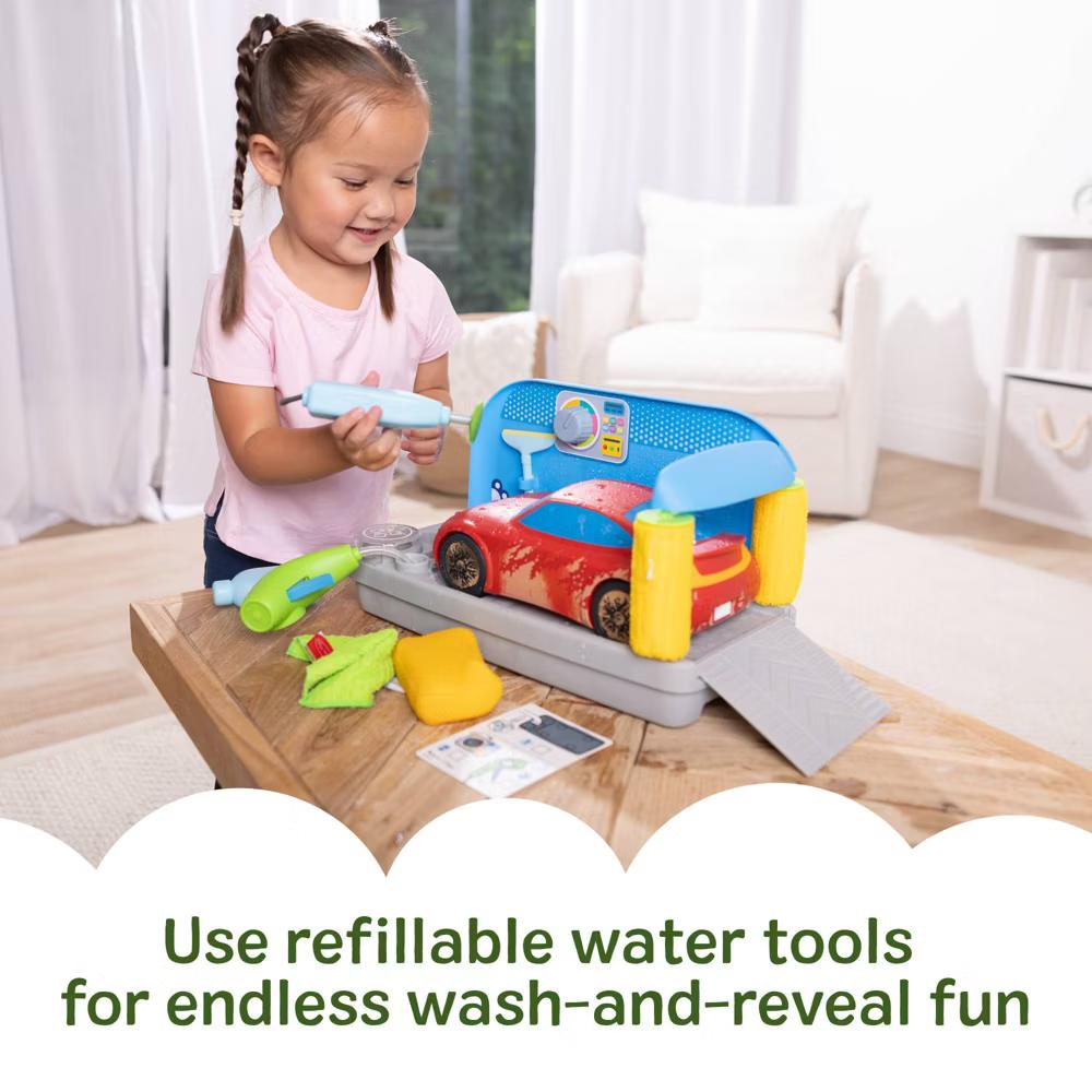 Spray & Shine Car Wash Color-Changing Water Toy Play Se - Image 12