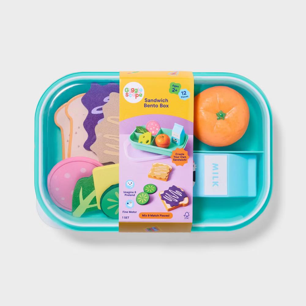 Sandwich Bento Box Play Food Set - Image 4