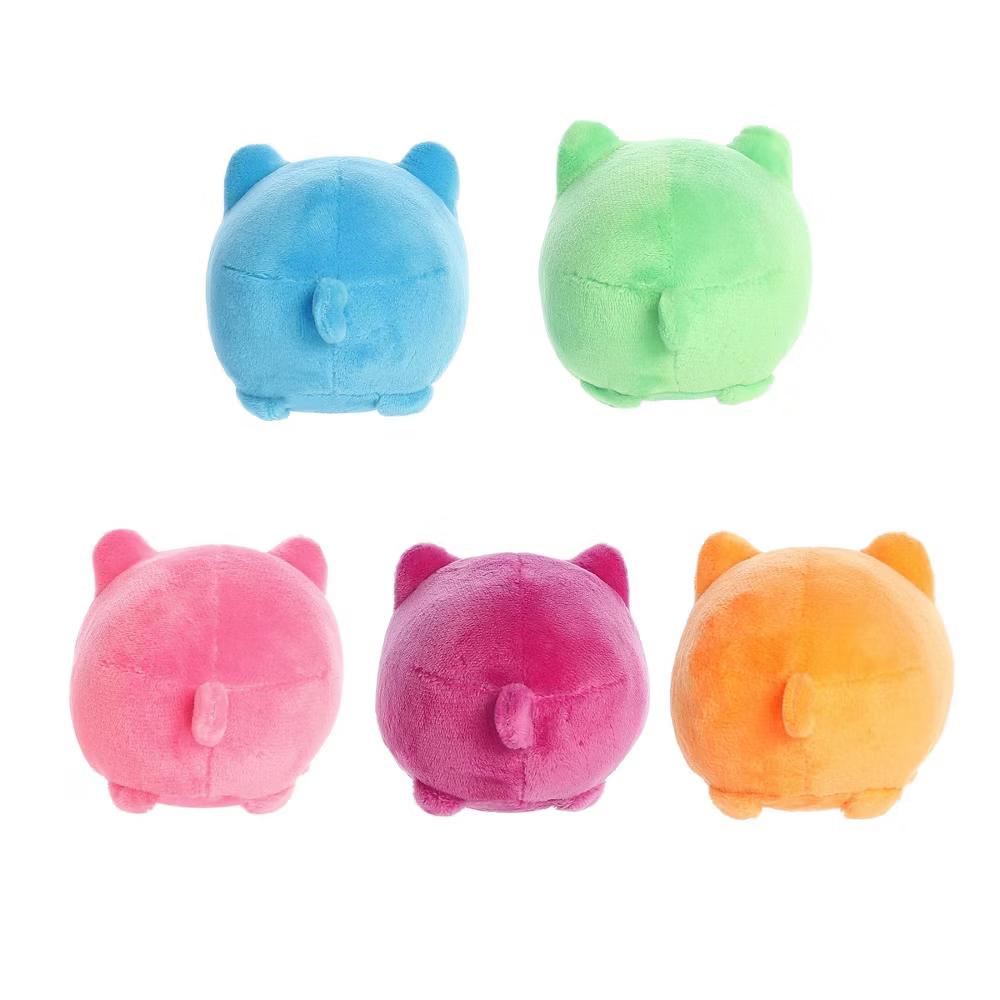 Mini Meowchi Surprise Plush Tasty Peach Enchanting Stuffed Animal Multicolor 3.5" - Image 4