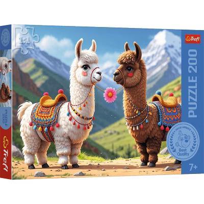 Kids Treflik Laurel - Colorful Llamas 200 Piece Puzzle - Image 5