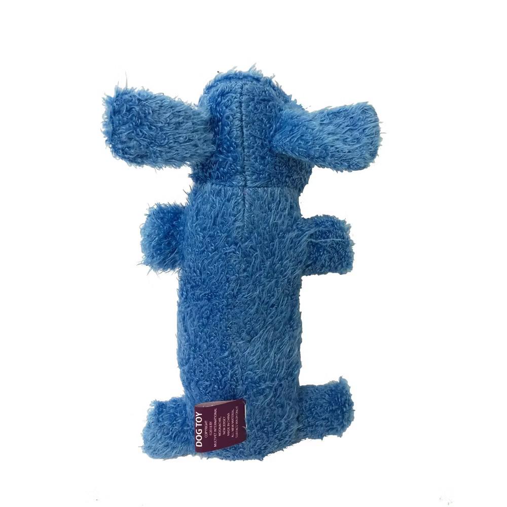 6" Loofa The Original Interactive Plush Dog Toy - Blue: For All Dog Sizes