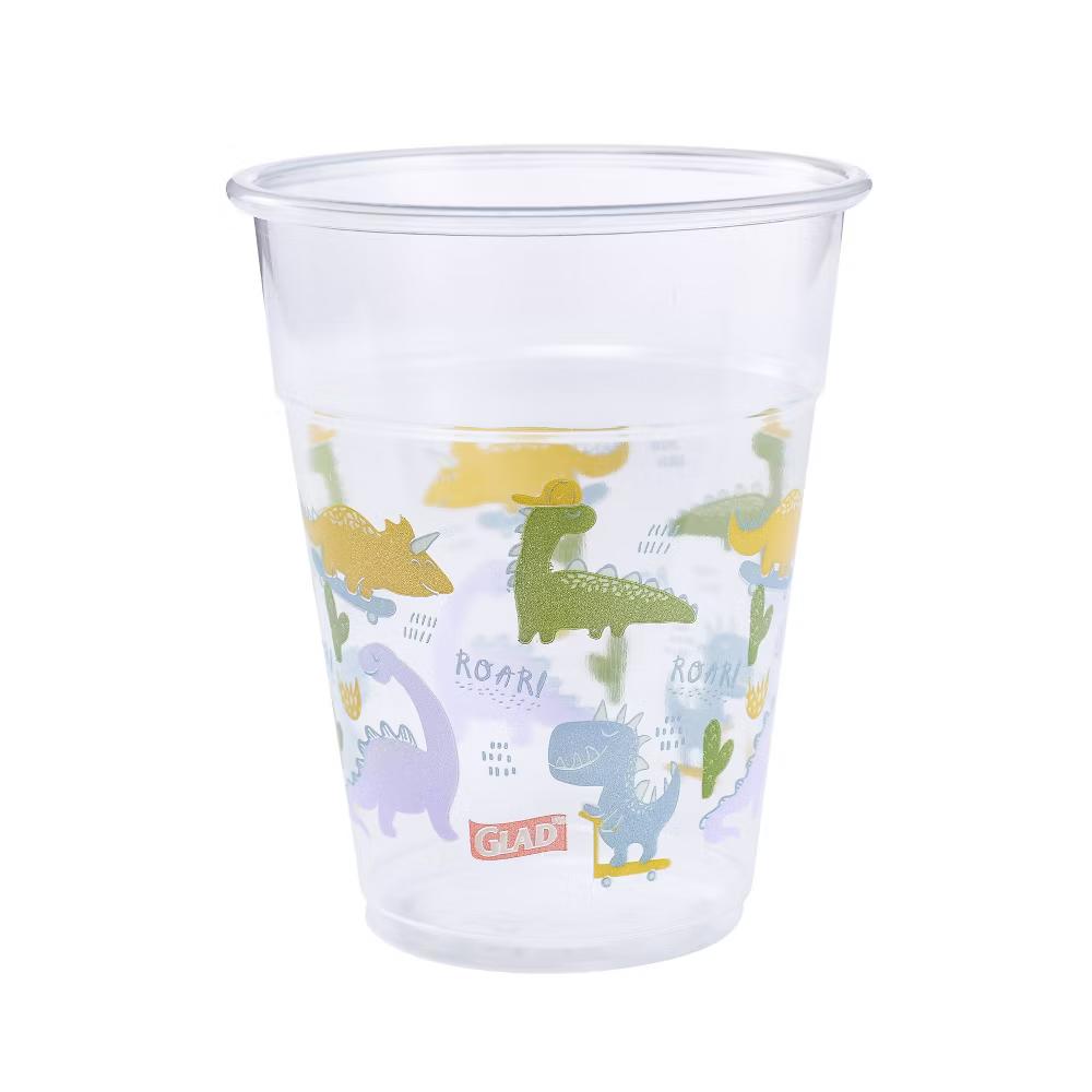 for kids' Dino Plastic Disposable Cups - 9oz/24ct - Image 2