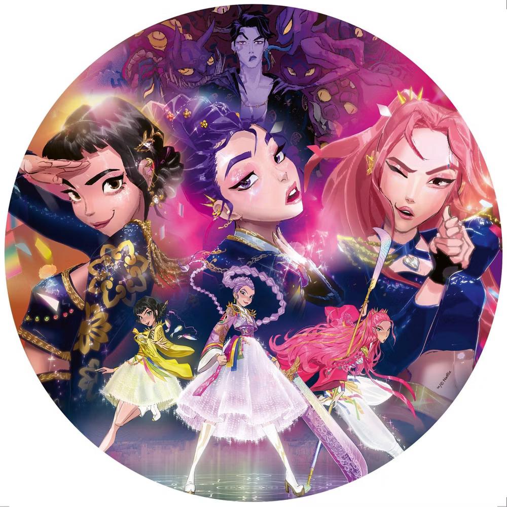 Kpop Demon Hunters For the fans! Jigsaw Puzzle - 500pc - Image 4