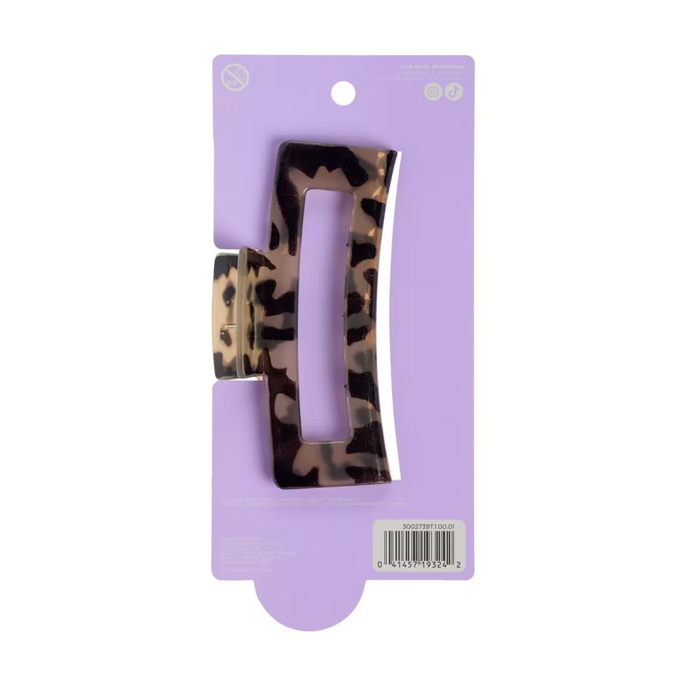 Large Fashion Claw Clip - Pink - Image 5