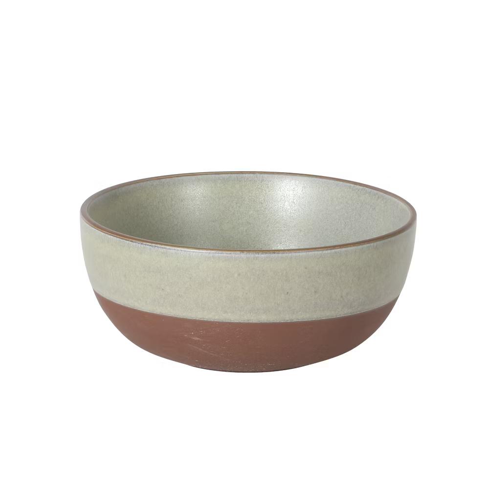 William Crest 4 Piece Cereal Bowl Set, 6.25” Round Stoneware Bowls, Reactive Glaze Finish, Soup & Snack Bowls, Dishwasher Safe - Image 3