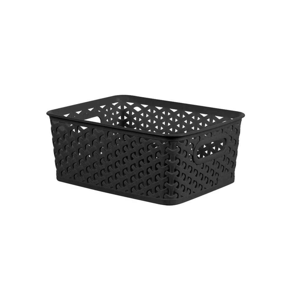 Y-Weave Small Decorative Storage Basket - Image 5