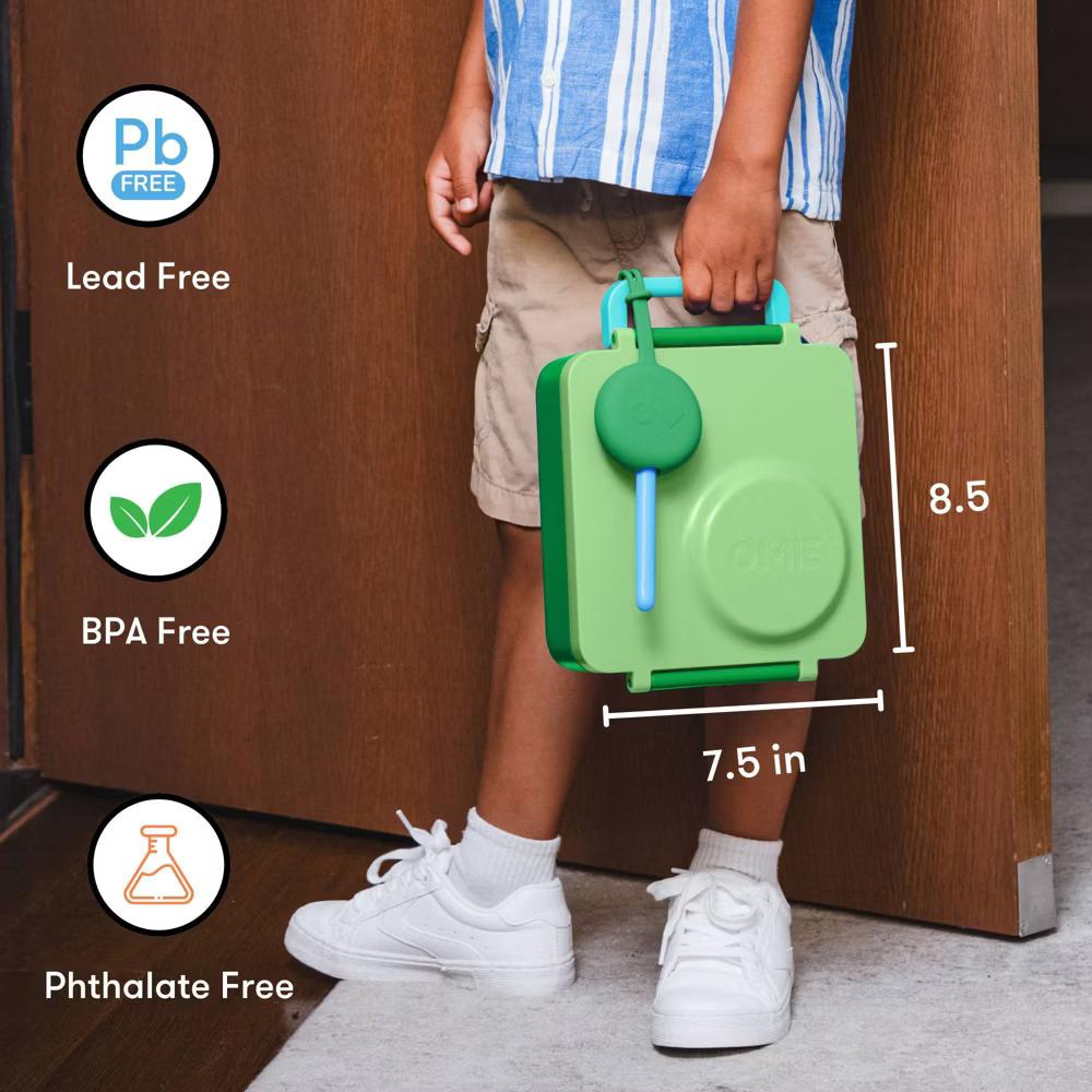 OMIEBox Insulated Bento Lunch Box with Leakproof Thermos Food Jar 3 Compartments - Image 29