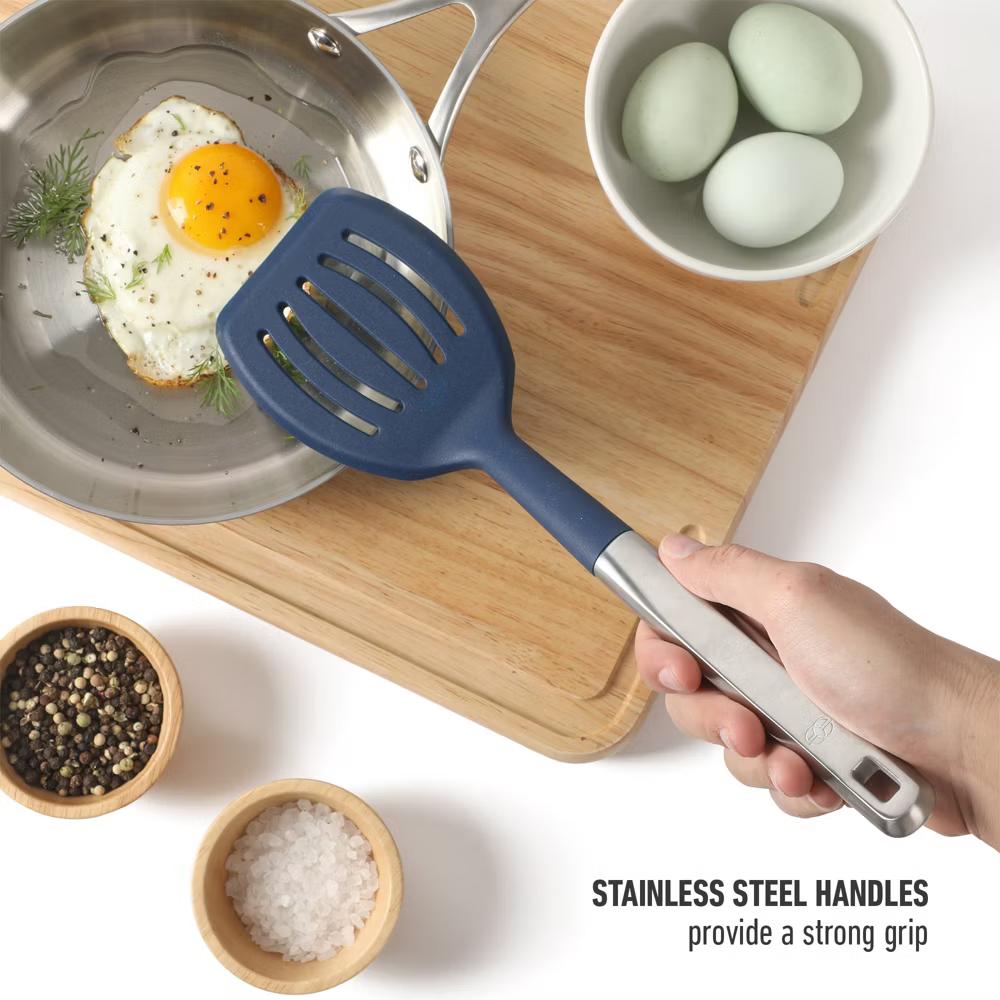 Prime 7 Piece Sillicone and Teak Wood Kitchen Tool & Gadget Set - Image 7
