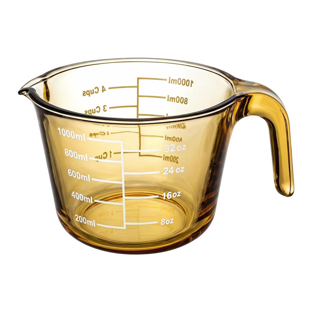 Measuring Cup, Glass Liquid Measuring Cup for Kitchen Baking and Cooking