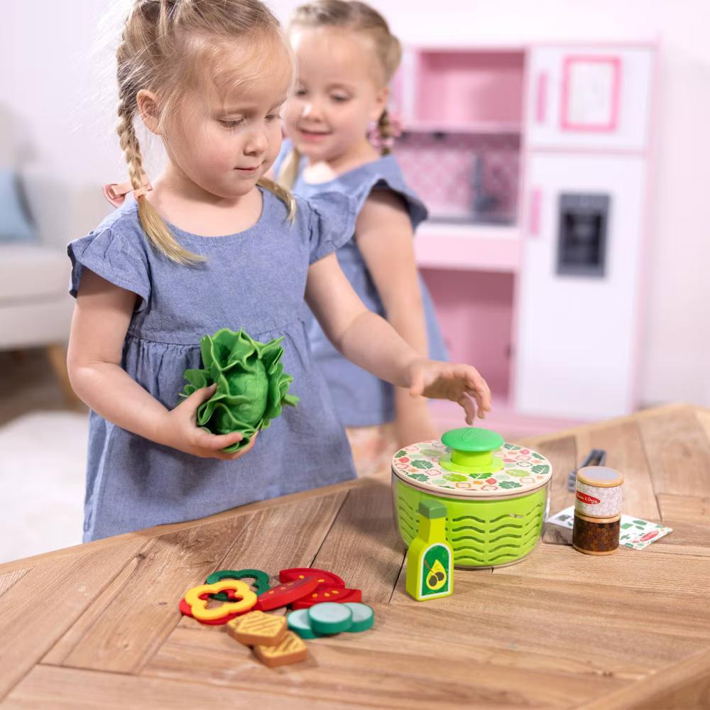 Salad Spinner Play Set, Pretend Play Food - Image 7