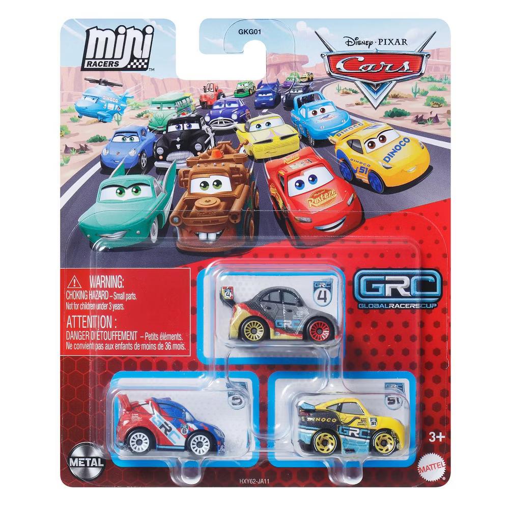 Pixar Cars Mini Racers 3-Pack - Rotor | Die-Cast Metal Vehicles - Image 4