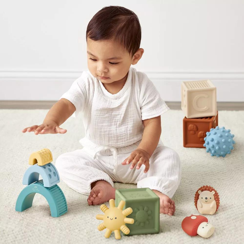 Blocks Stacking Toy - 10pc
