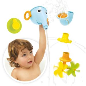 FunElefun Fill 'N' Sprinkle Bath Toy - Blue: Educational Focus, Animals, Bath Toys, 4 Pieces