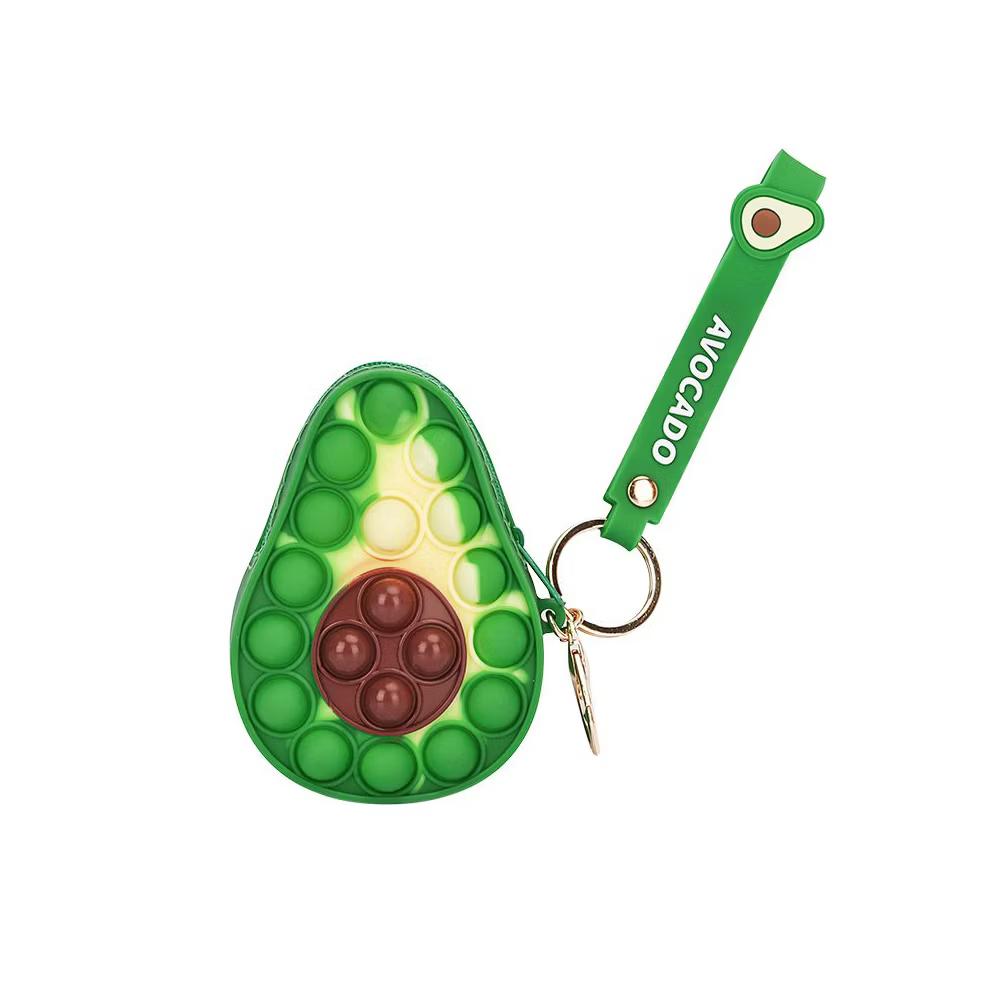 Link Bubble Popper Keychain Zipper Pouch Fidget Toy Pop Sensory Toy - Great Stocking Stuffer for Kids of All Ages - Image 4
